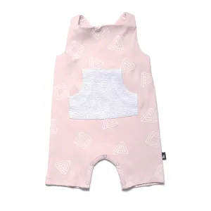 Anarkid Pink 3D Contrast Overalls