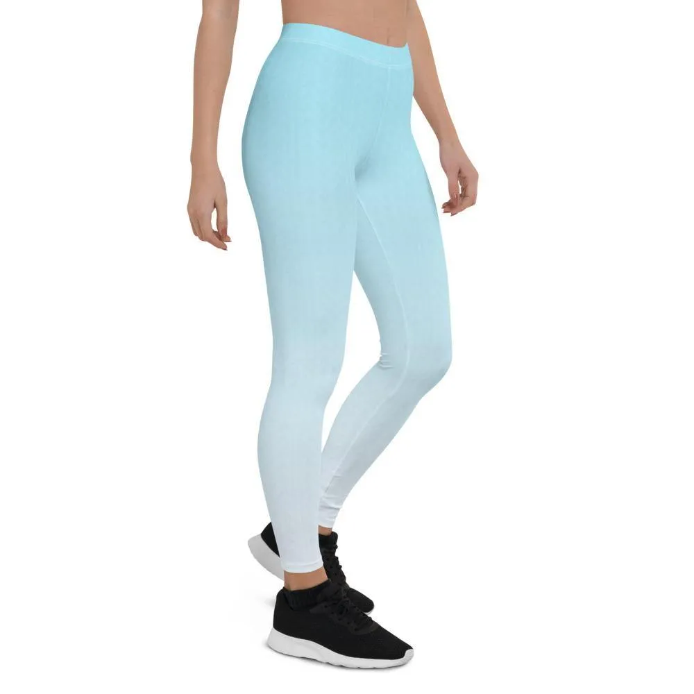 Arctic Ice Ombre Low Waist Leggings