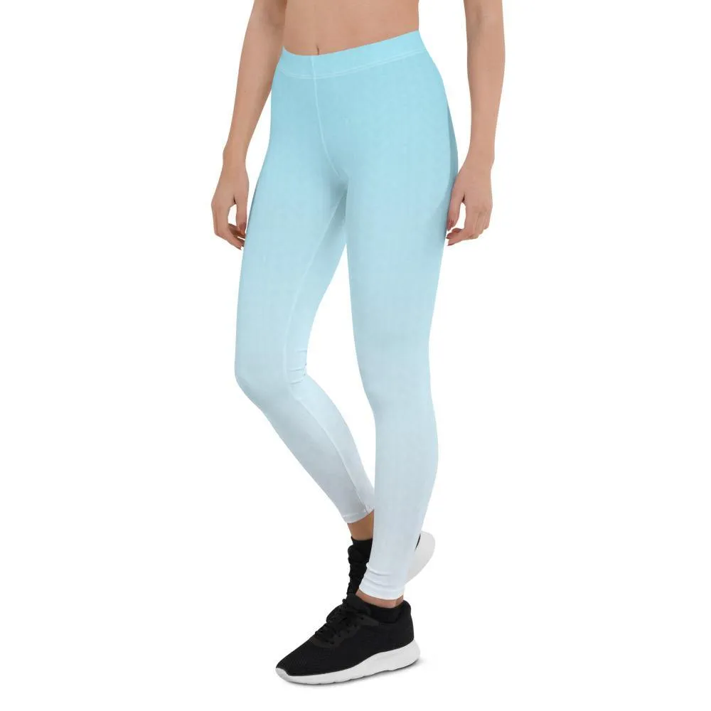 Arctic Ice Ombre Low Waist Leggings