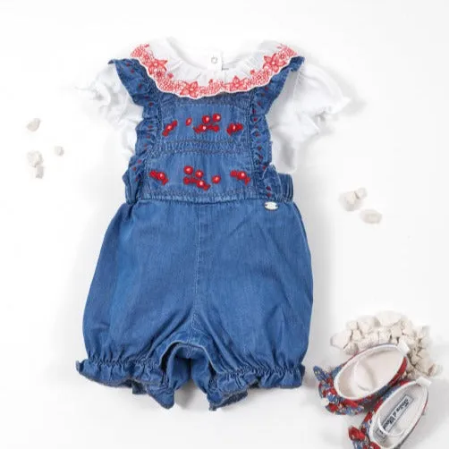 Baby Denim Jumpsuit