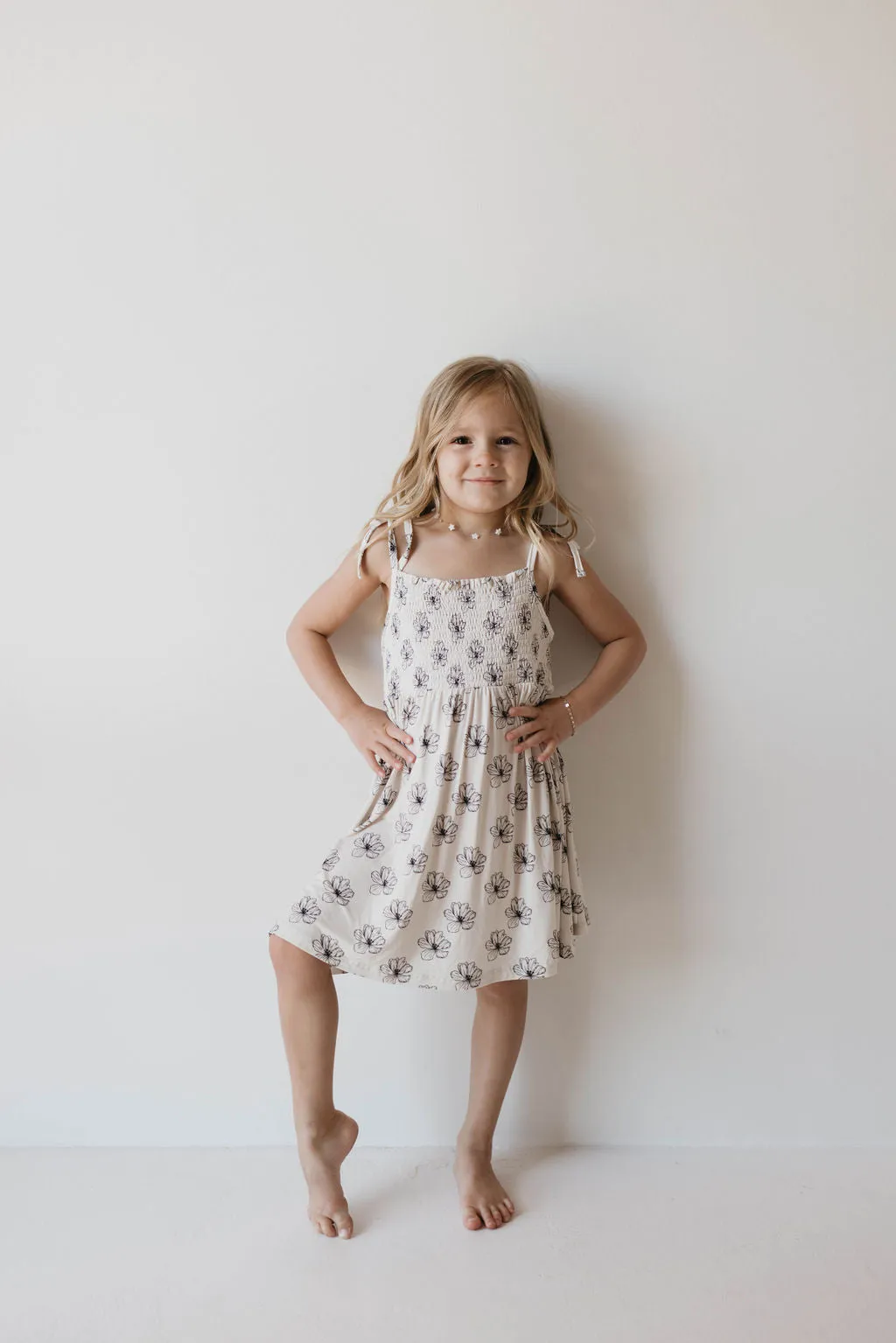 Bamboo Tie Top Dress | Desert Bloom