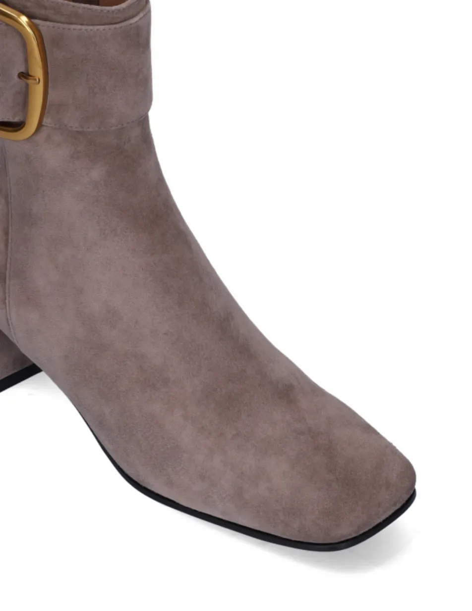 Bibi Lou Grey Suede Essential Boot