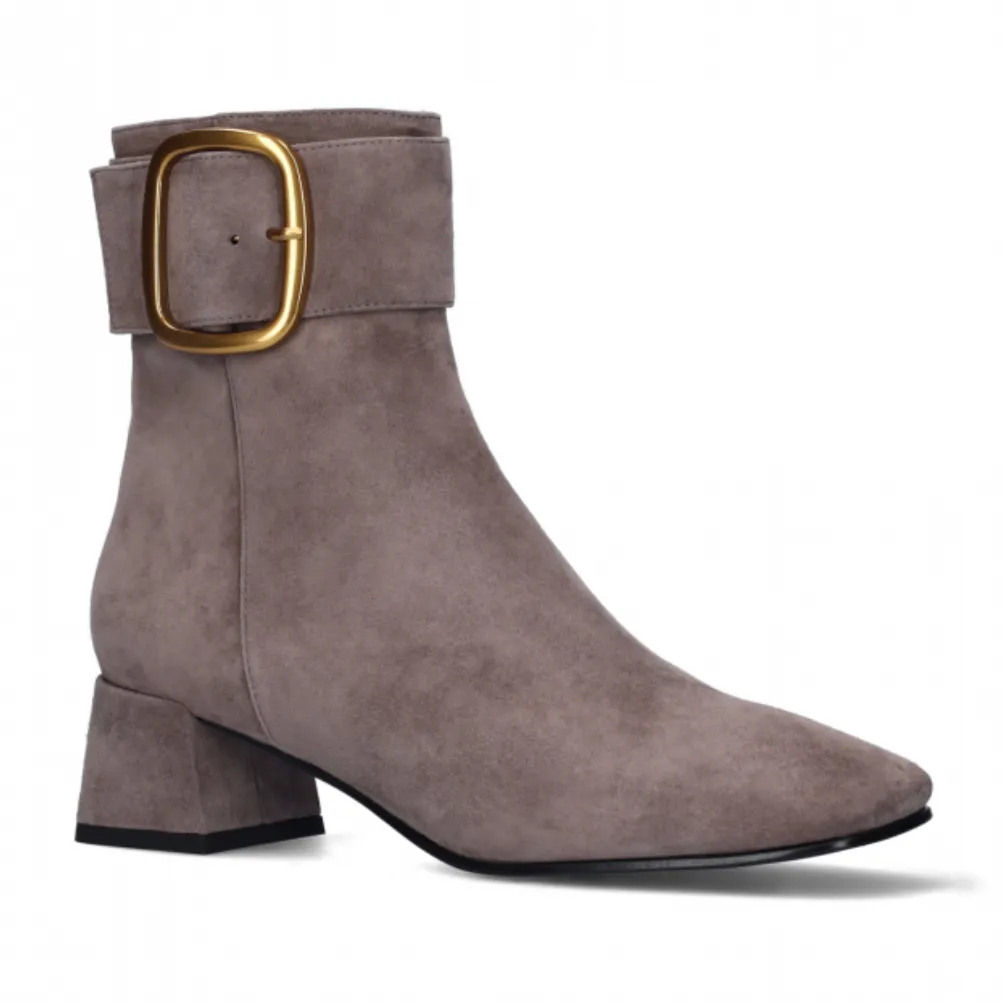 Bibi Lou Grey Suede Essential Boot