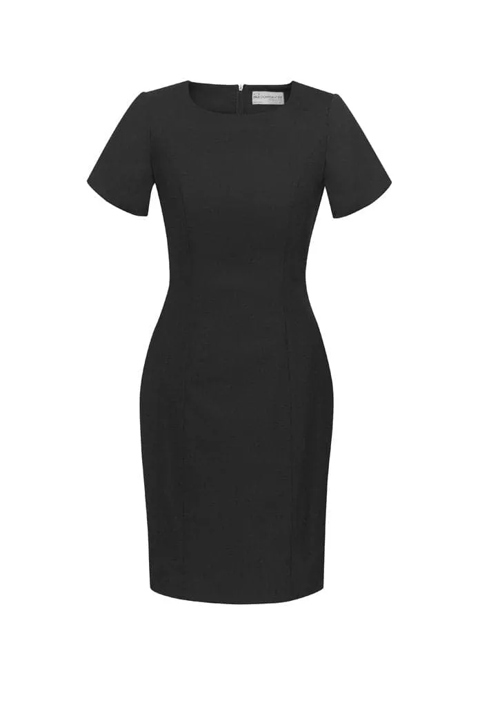 Biz Corporates Women's Short Sleeve Shift Dress 34012