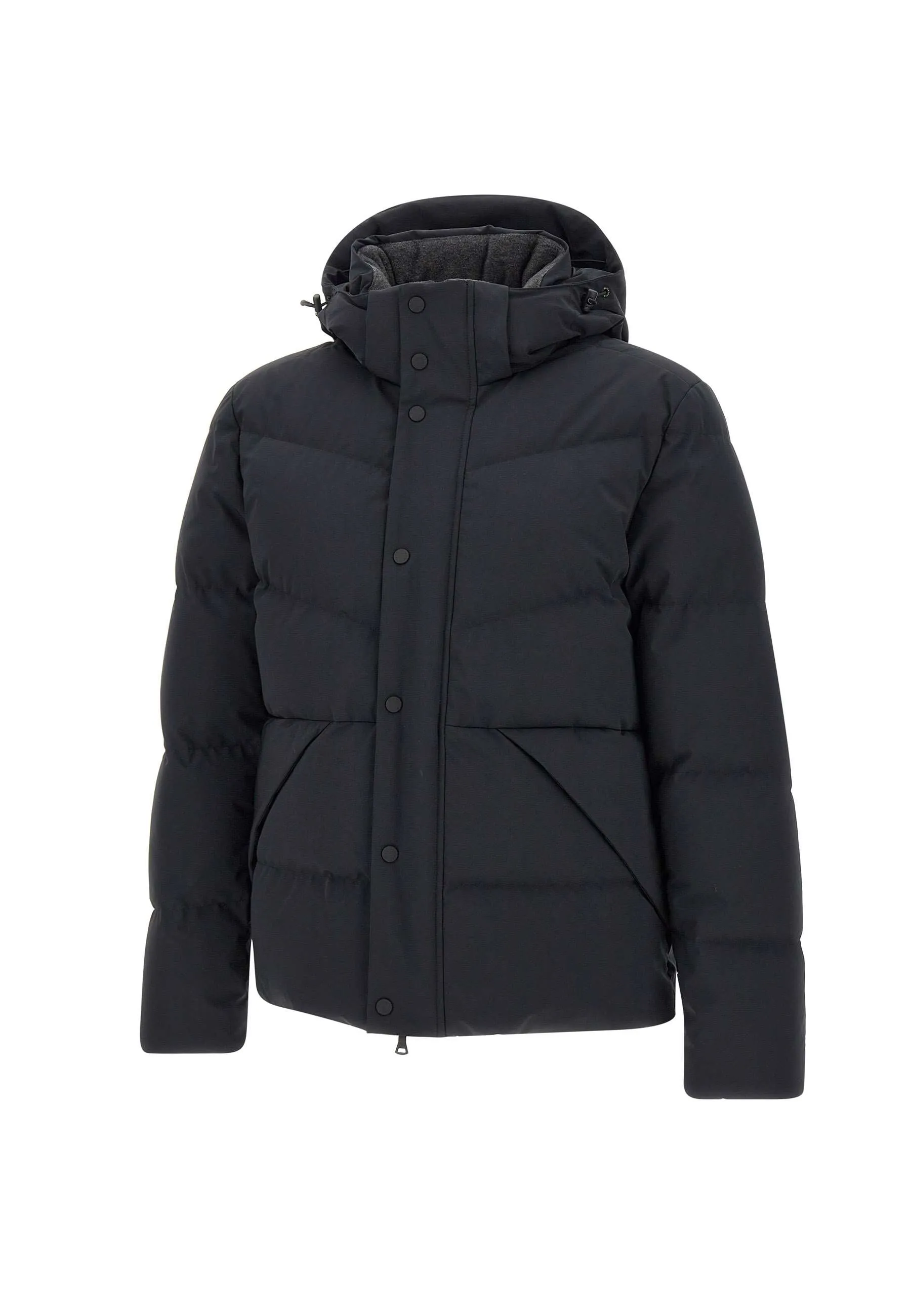 Black Down Jacket for Men