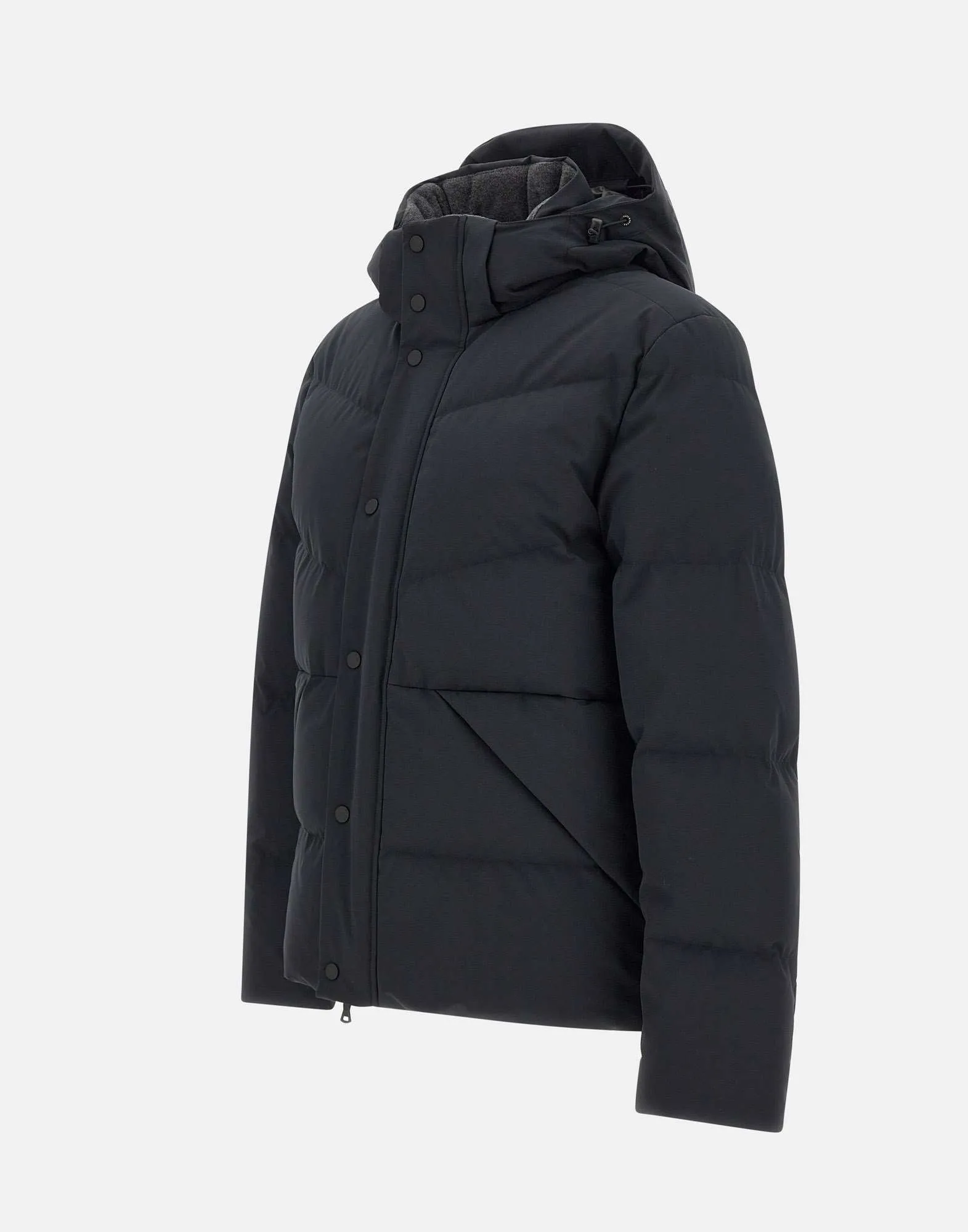 Black Down Jacket for Men