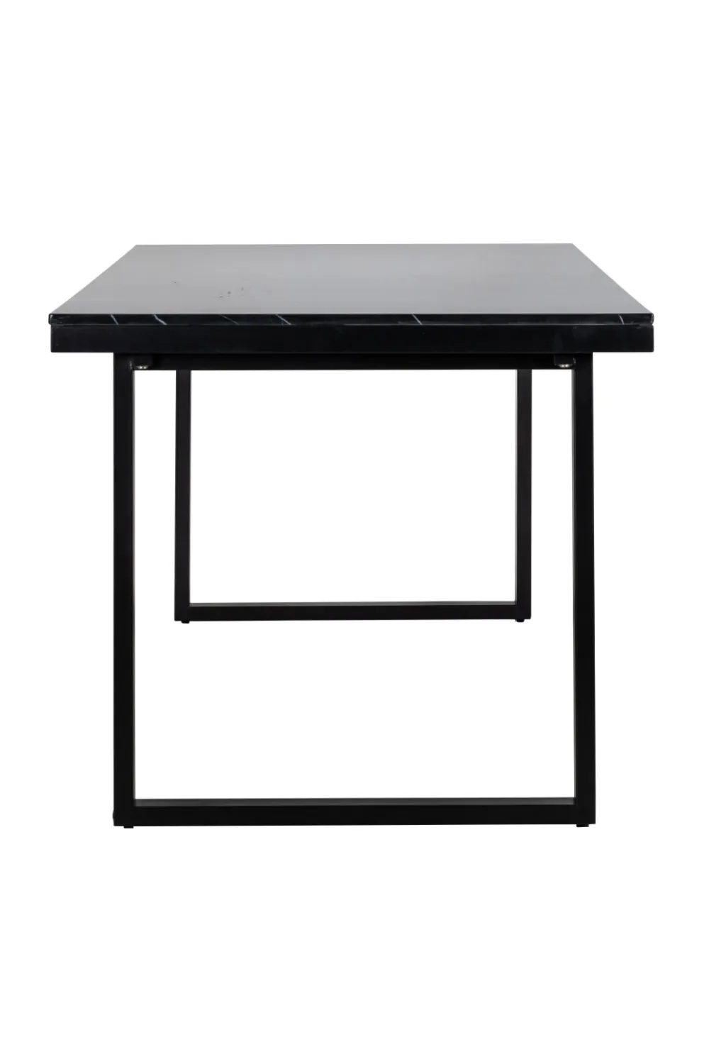 Black Marble Dining Table L | OROA Beaumont