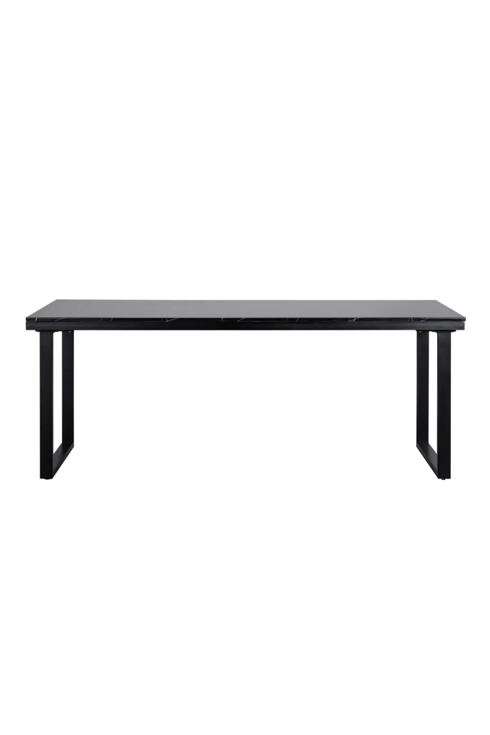 Black Marble Dining Table L | OROA Beaumont