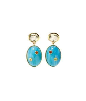 Blue Mountain Earrings