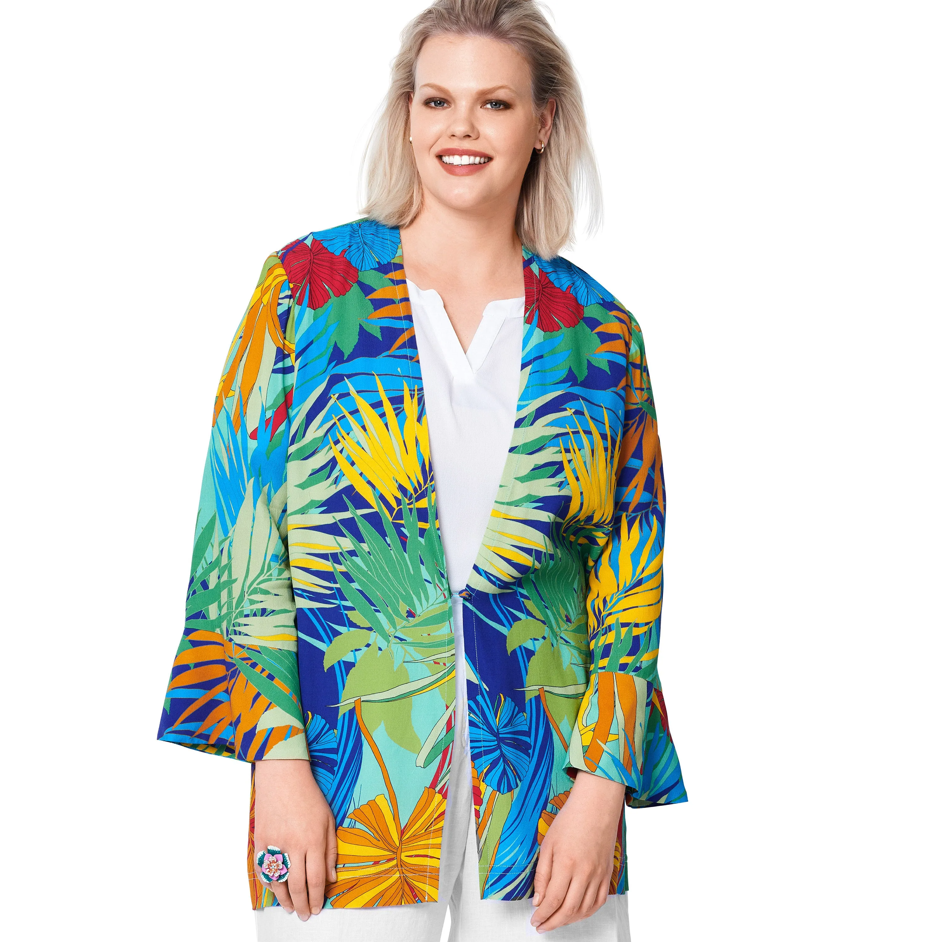 Burda Pattern 6107 Women's Blouson Jacket