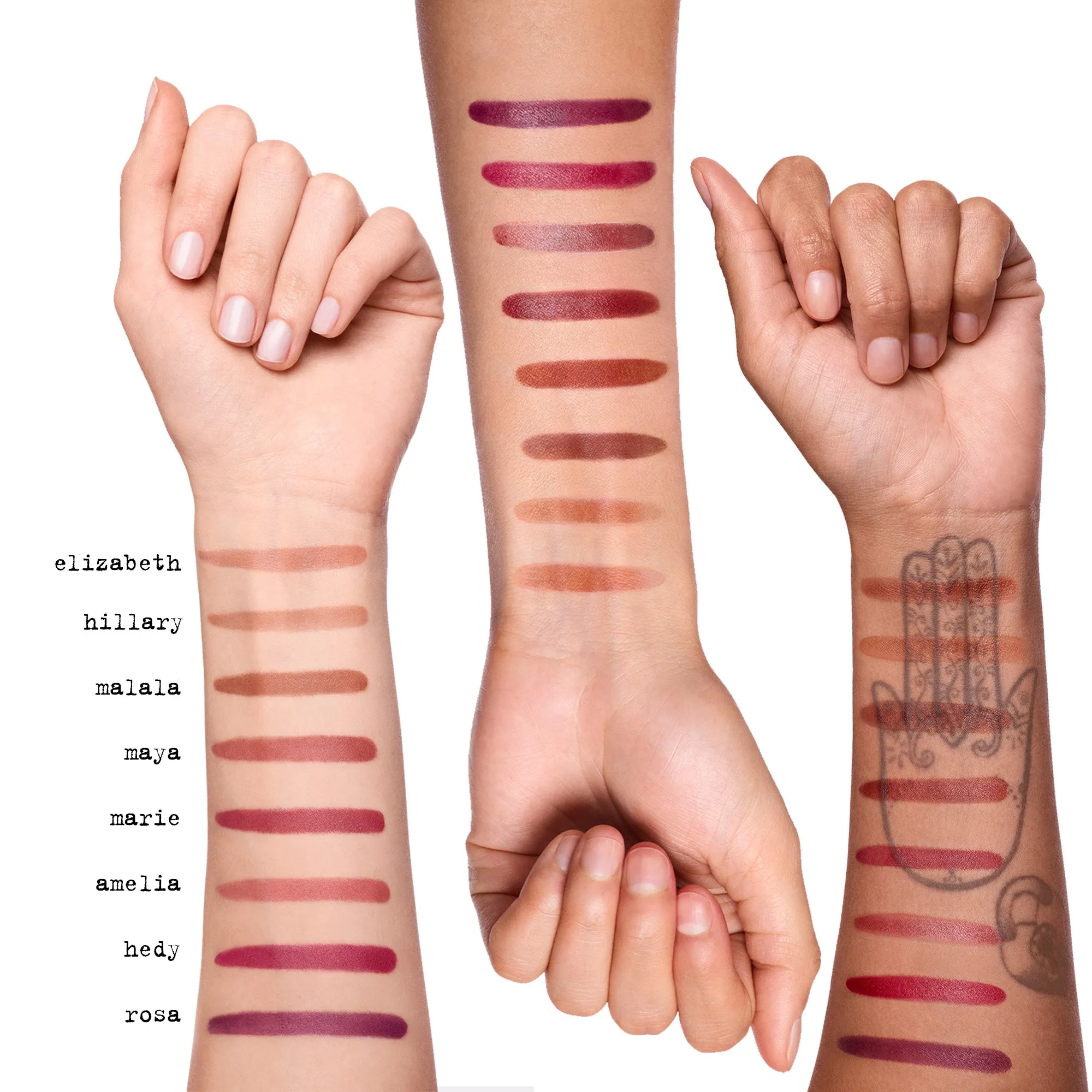 Calligraphy Lip Stain - The Nudes