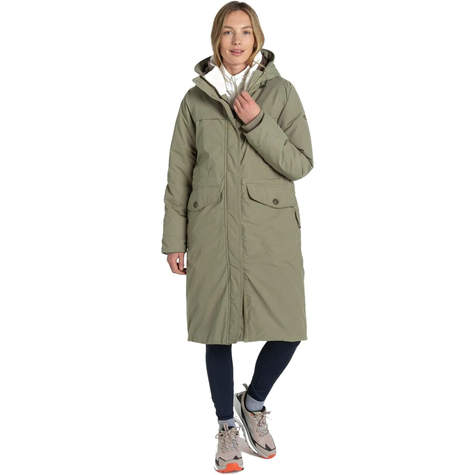 Craghoppers Womens Tyndal Waterproof Hooded Jacket