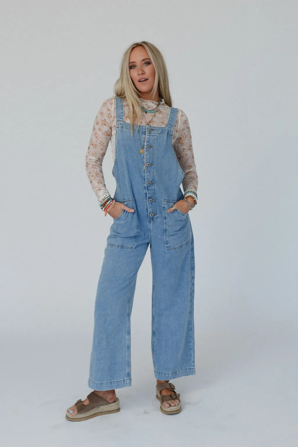 Daybreak Denim Jumpsuit - Denim