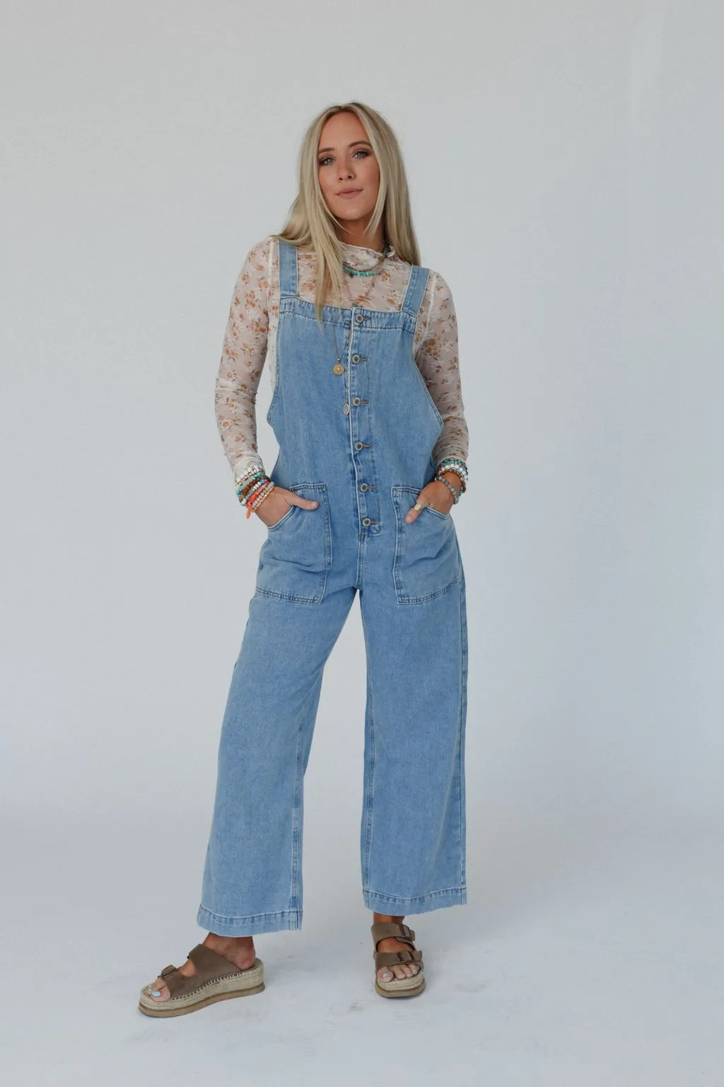 Daybreak Denim Jumpsuit - Denim