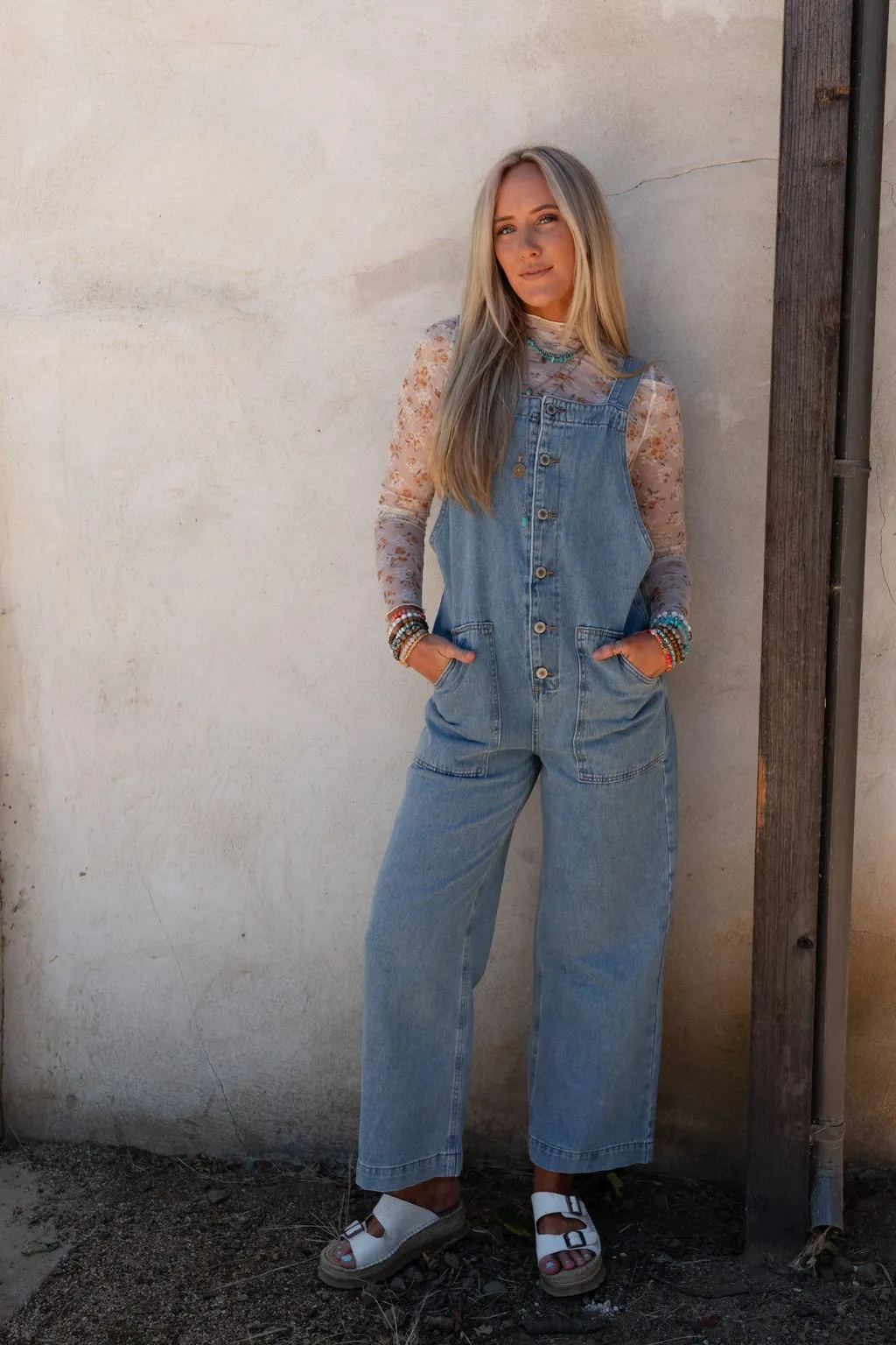 Daybreak Denim Jumpsuit - Denim