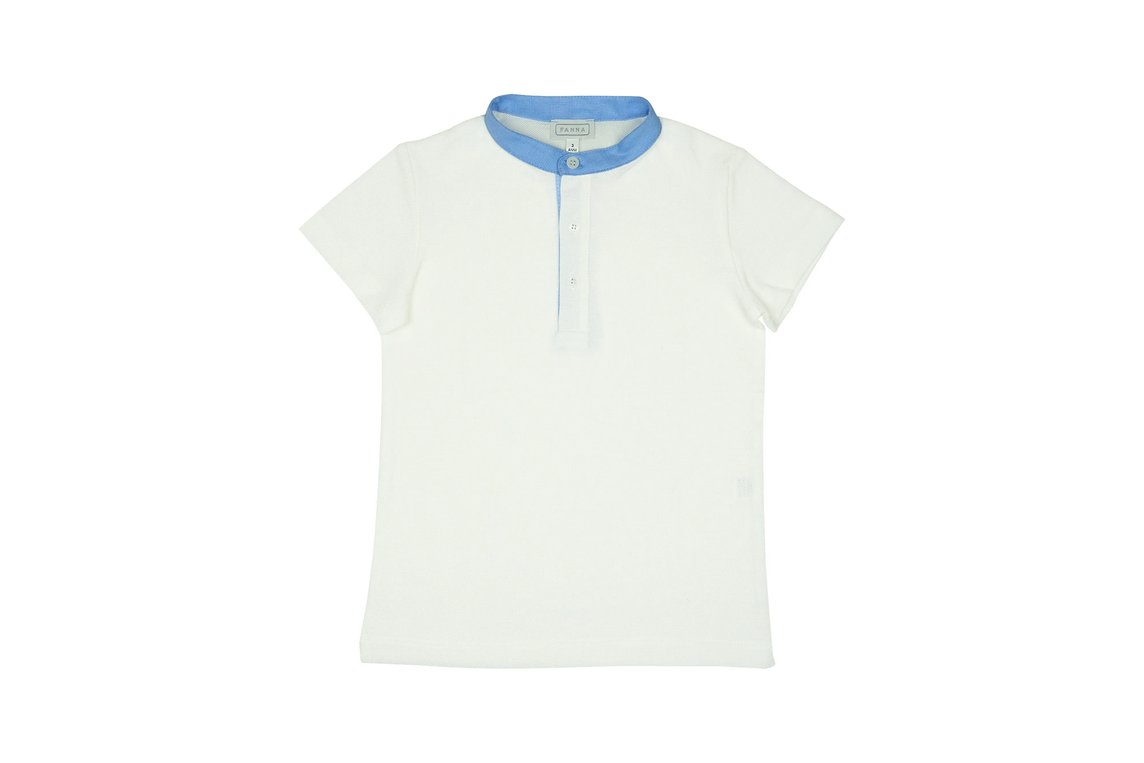 Emi Boy Polo - Light Blue