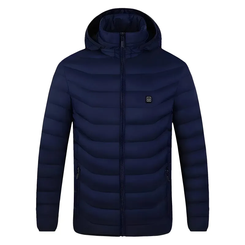 Heated Outdoor Jacket With Adjustable Temperature Control