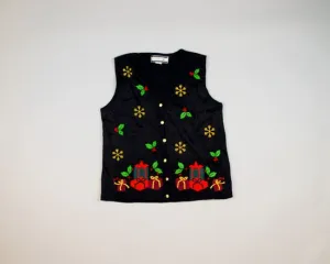 Holly And Gifts-Small Christmas Sweater