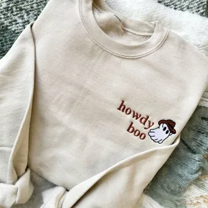 Howdy Boo Crewneck Gemma Sweatshirt