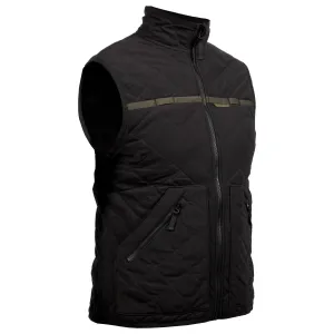 Hunting vest 500, insulated, low noise, black SOLOGNAC, black