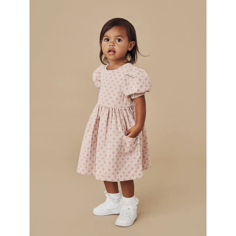 Huxbaby Reversible Puff Sleeve Dress