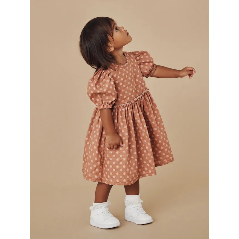 Huxbaby Reversible Puff Sleeve Dress