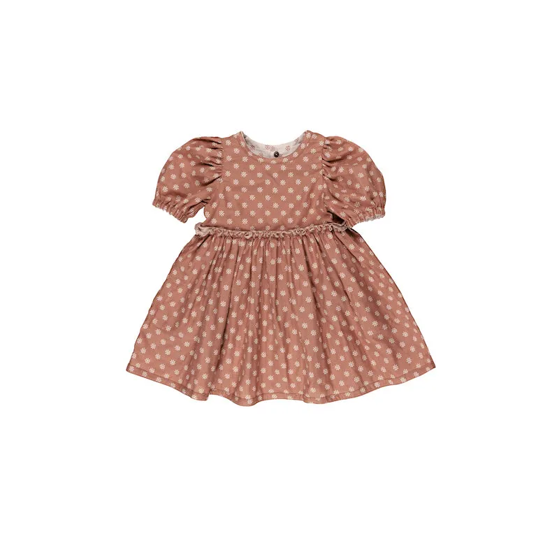 Huxbaby Reversible Puff Sleeve Dress