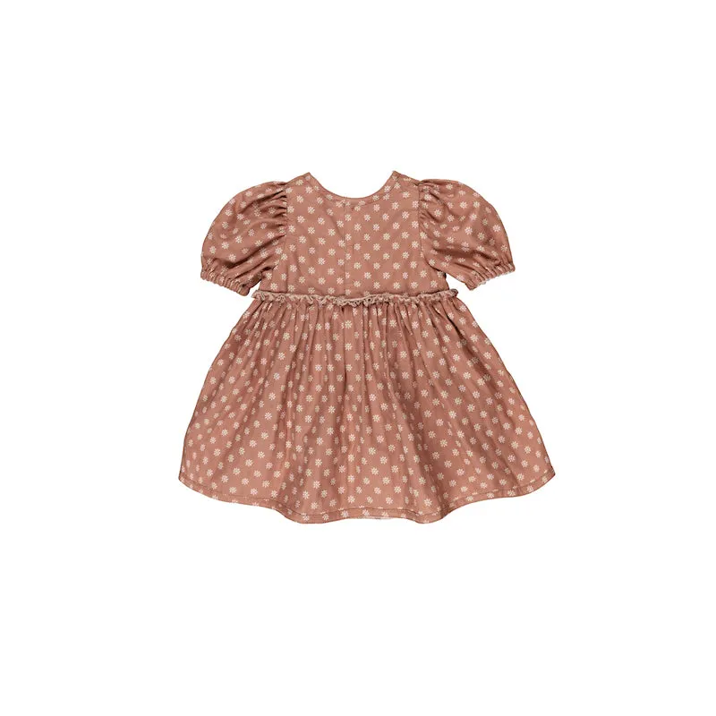 Huxbaby Reversible Puff Sleeve Dress