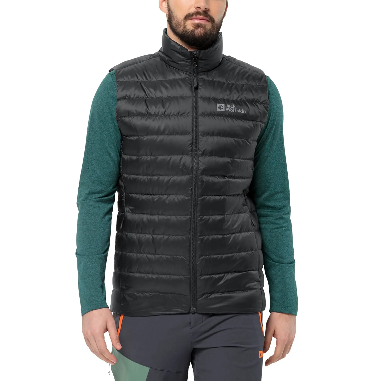 Jack Wolfskin Mens Pilvi Down Padded Water Repellent Gilet