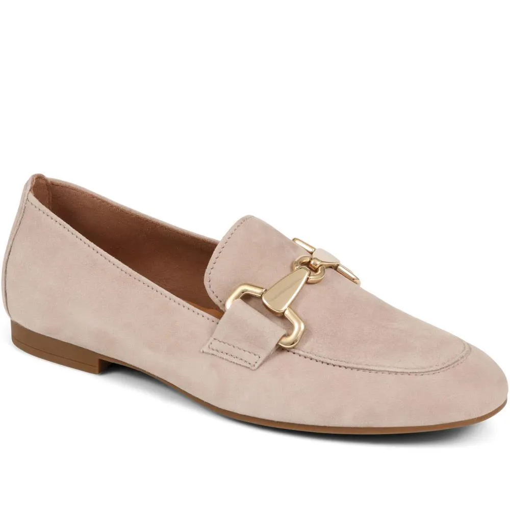 Jangle Suede Buckle Loafers - GAB37500 / 323 288