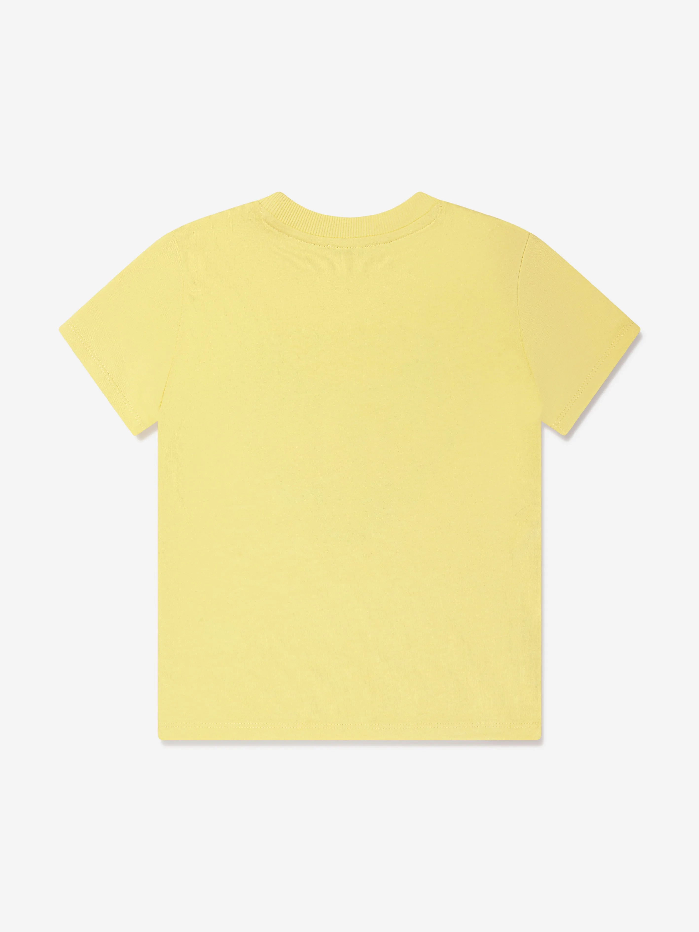 KENZO Boys Organic Cotton Elephant T-Shirt in Yellow