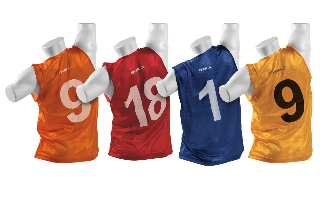 Kwikgoal Numbered Tryout Vest Set