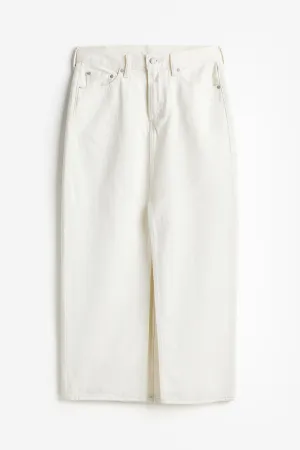 Levi's Ankle Column Skirt, white