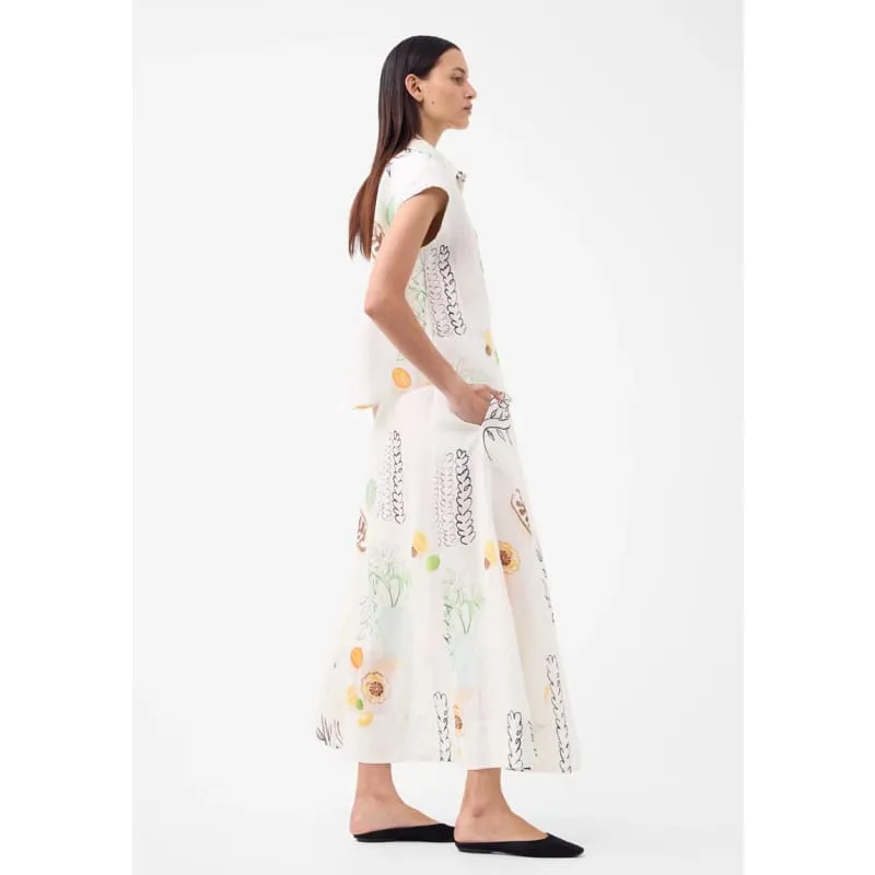 Maison Linen Skirt