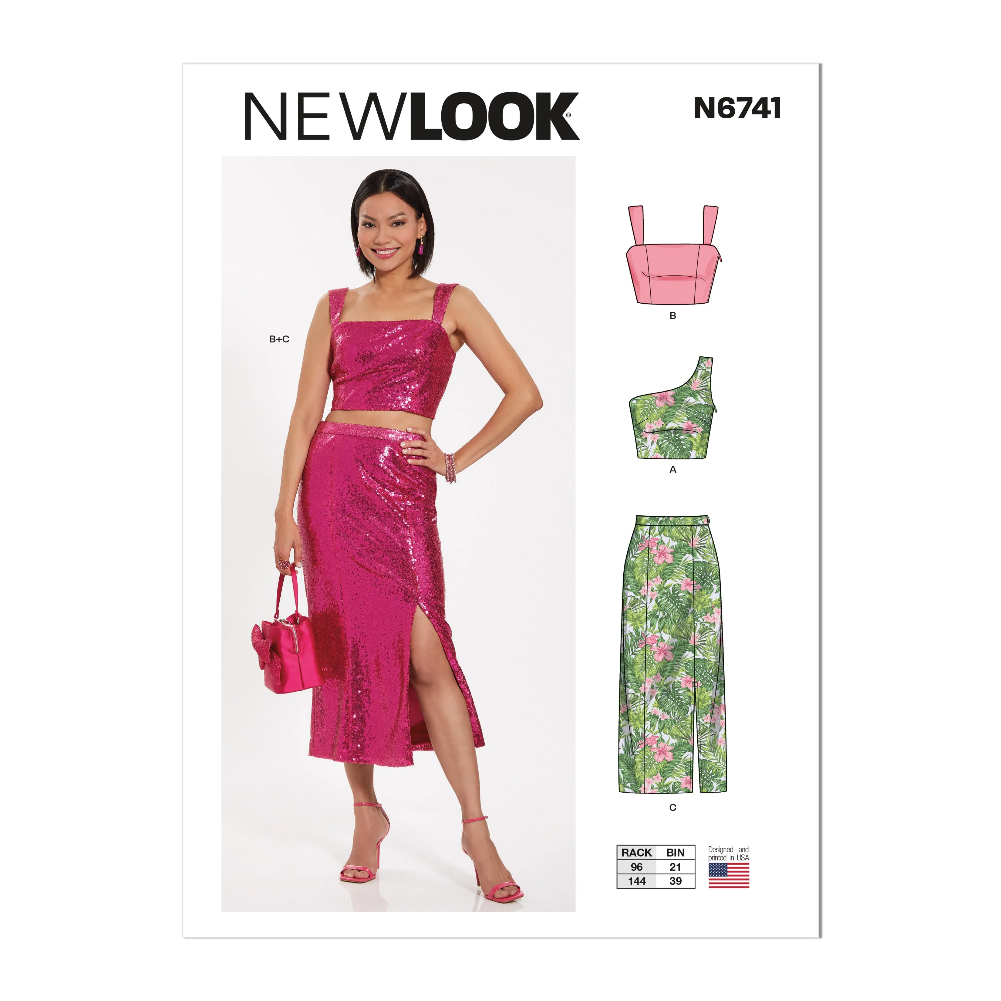 Newlook Pattern Un6741 Misses' Two-Piece Dresses