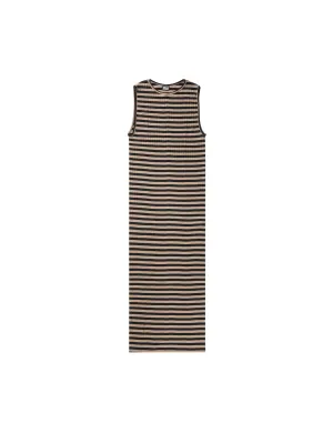 NPS Tank Dress Broadway, Black/Camel