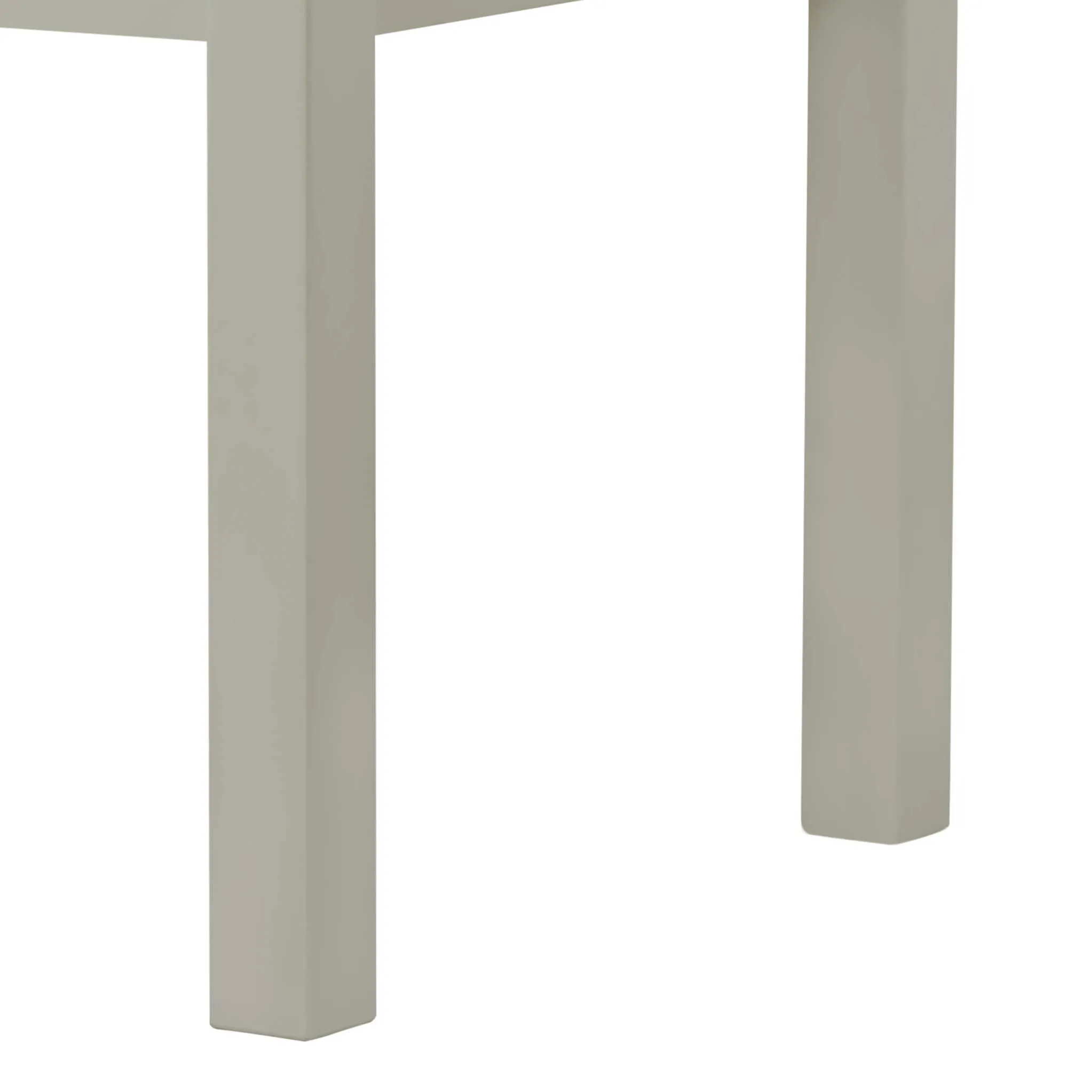 Padstow Grey 120cm Fixed Top Table