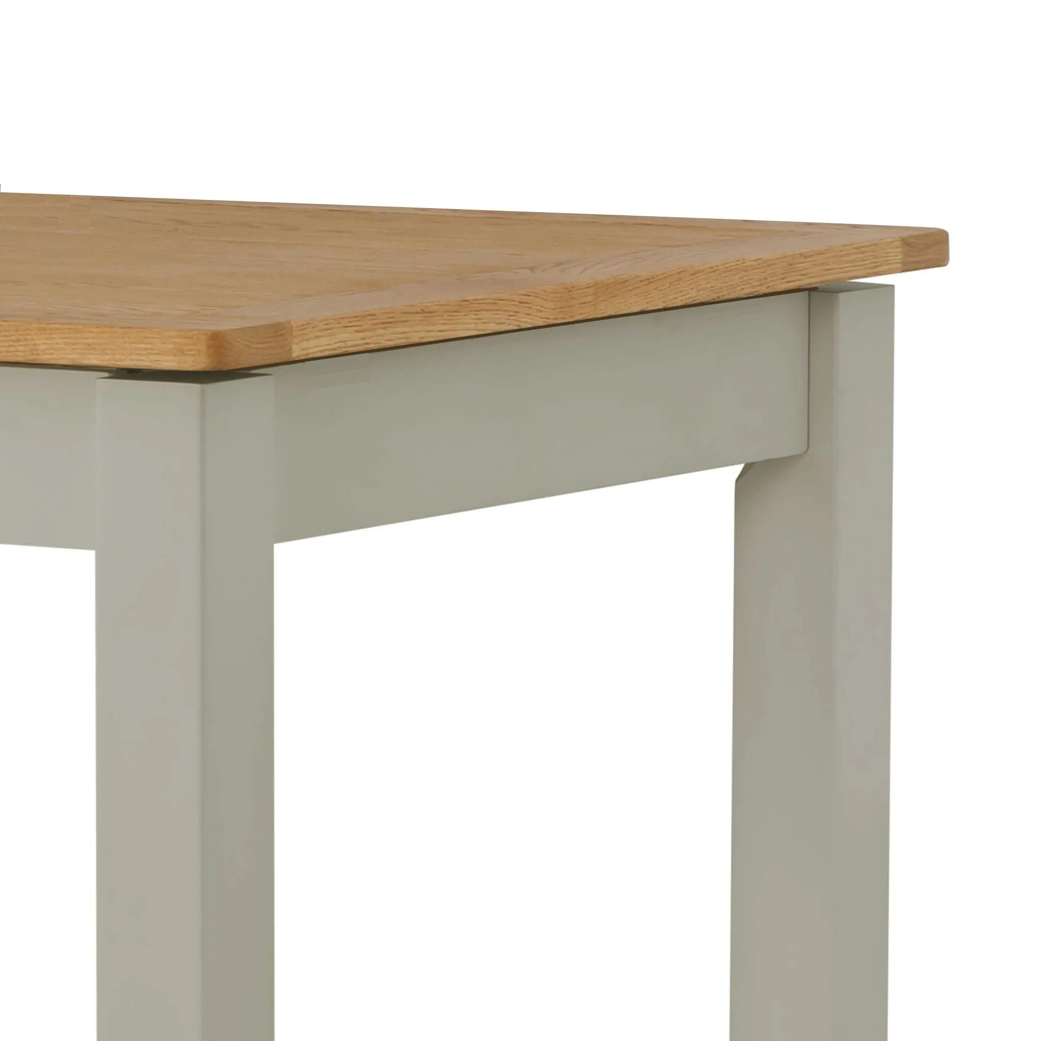 Padstow Grey 120cm Fixed Top Table