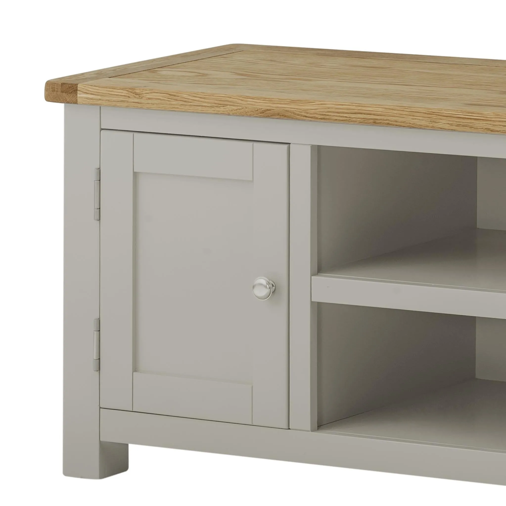 Padstow Grey 94cm TV Stand