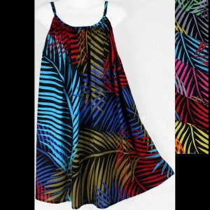 Palm Colors Parachute Dress