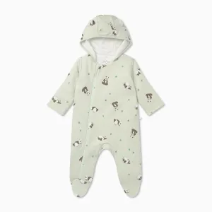 Panda Print Pramsuit