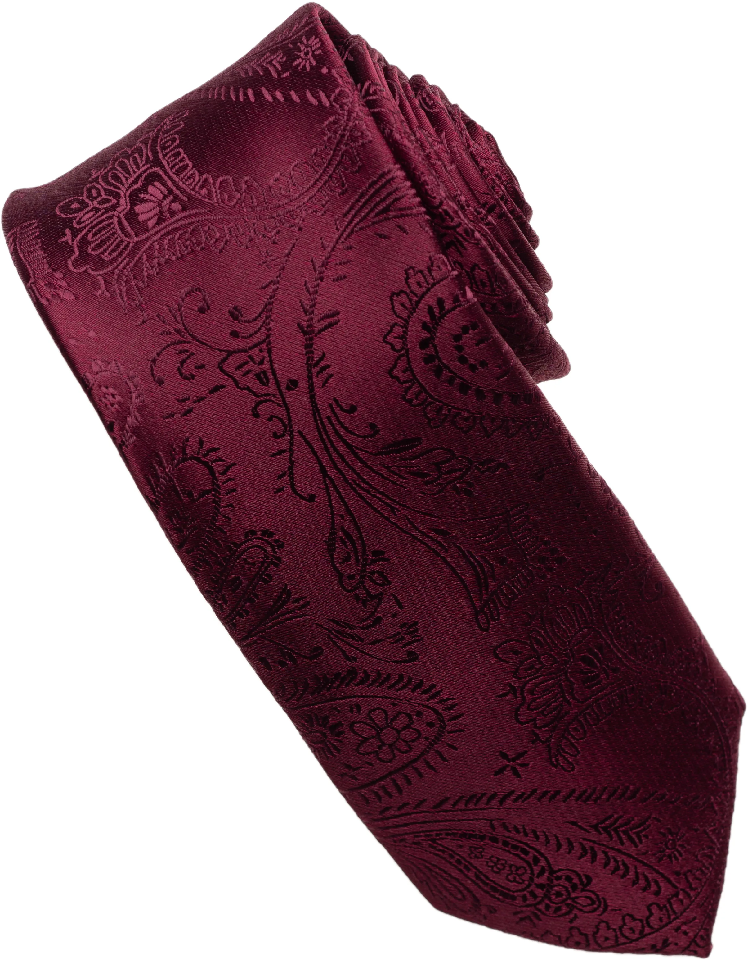 Peach Paisley Tone on Tone Necktie