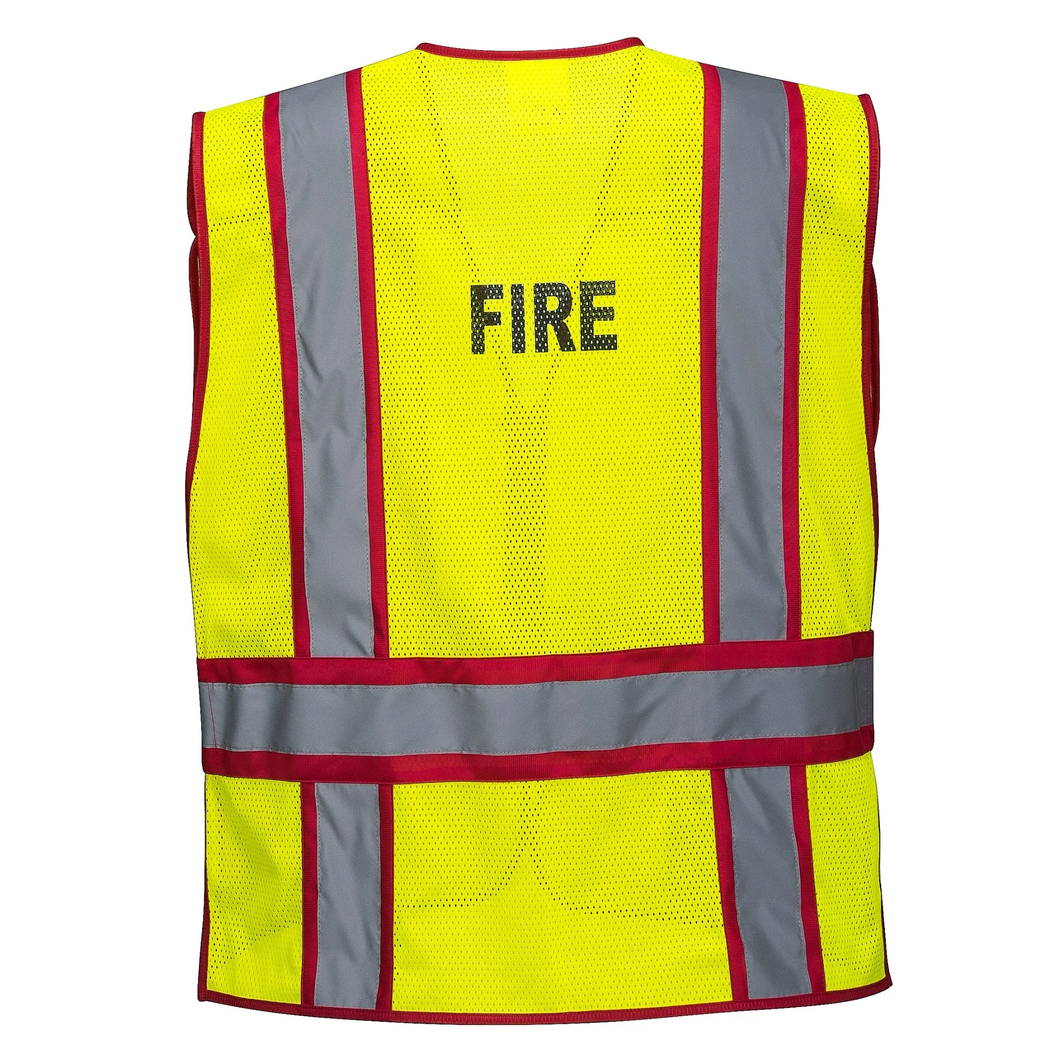 PORTWEST® Fire Dept High Visibility Public Safety Vest - ANSI Class 2 - 387