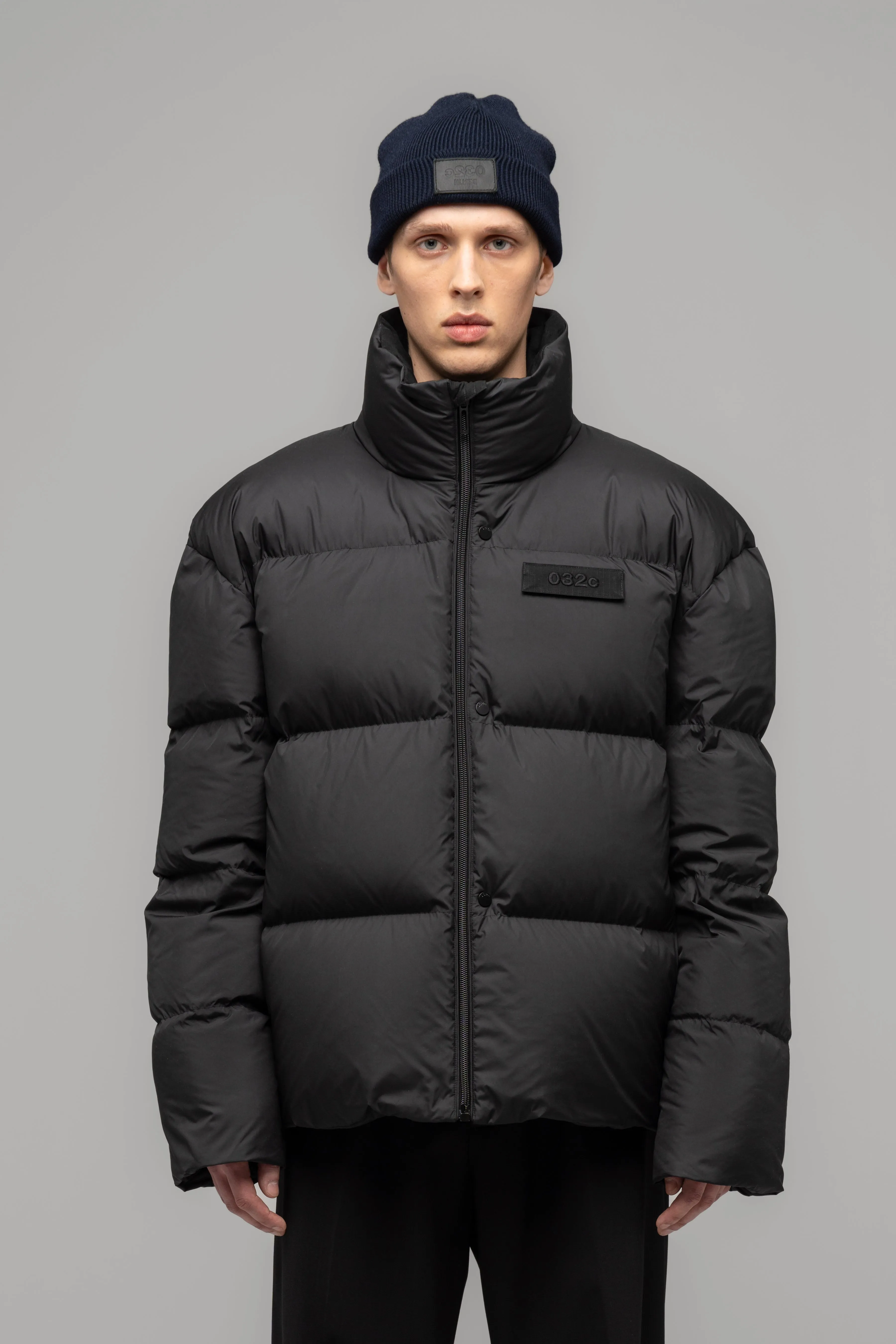 "CONCEALED" REVERSIBLE DOWN JACKET