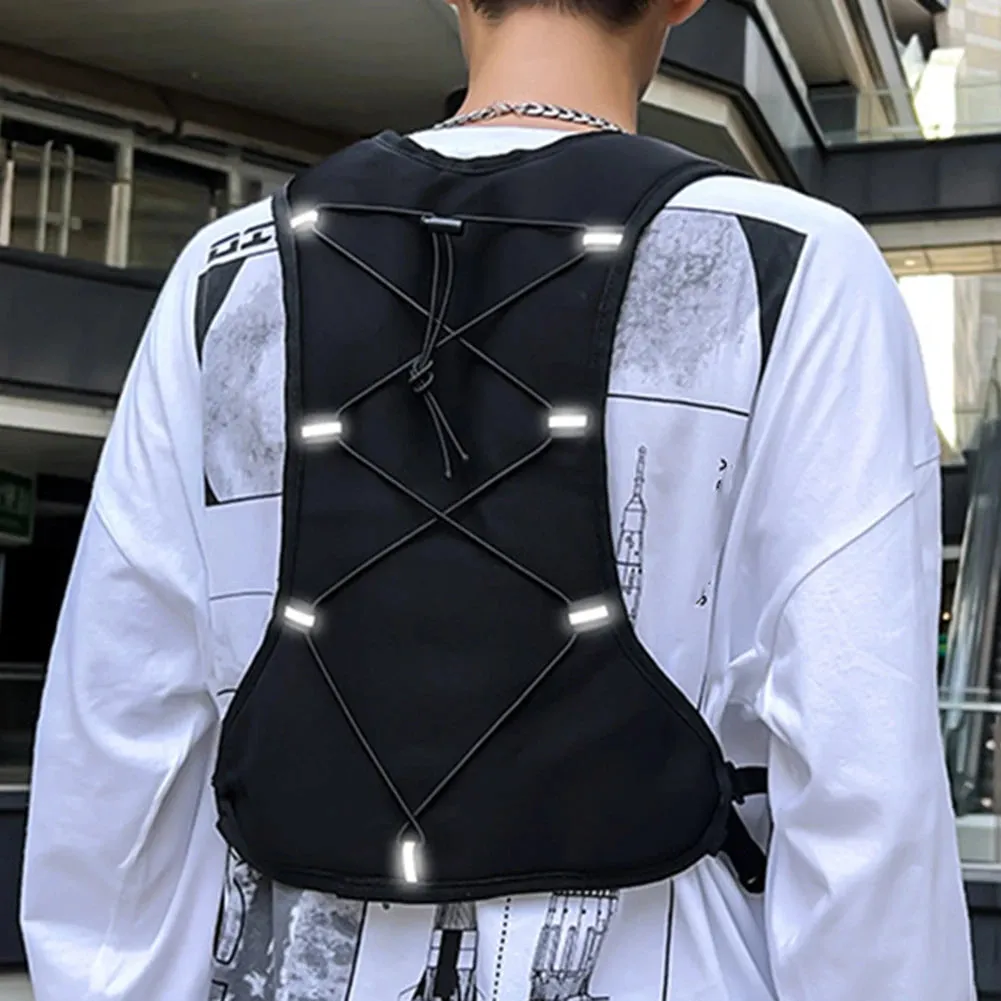 Reflective Storage Backpack Vest