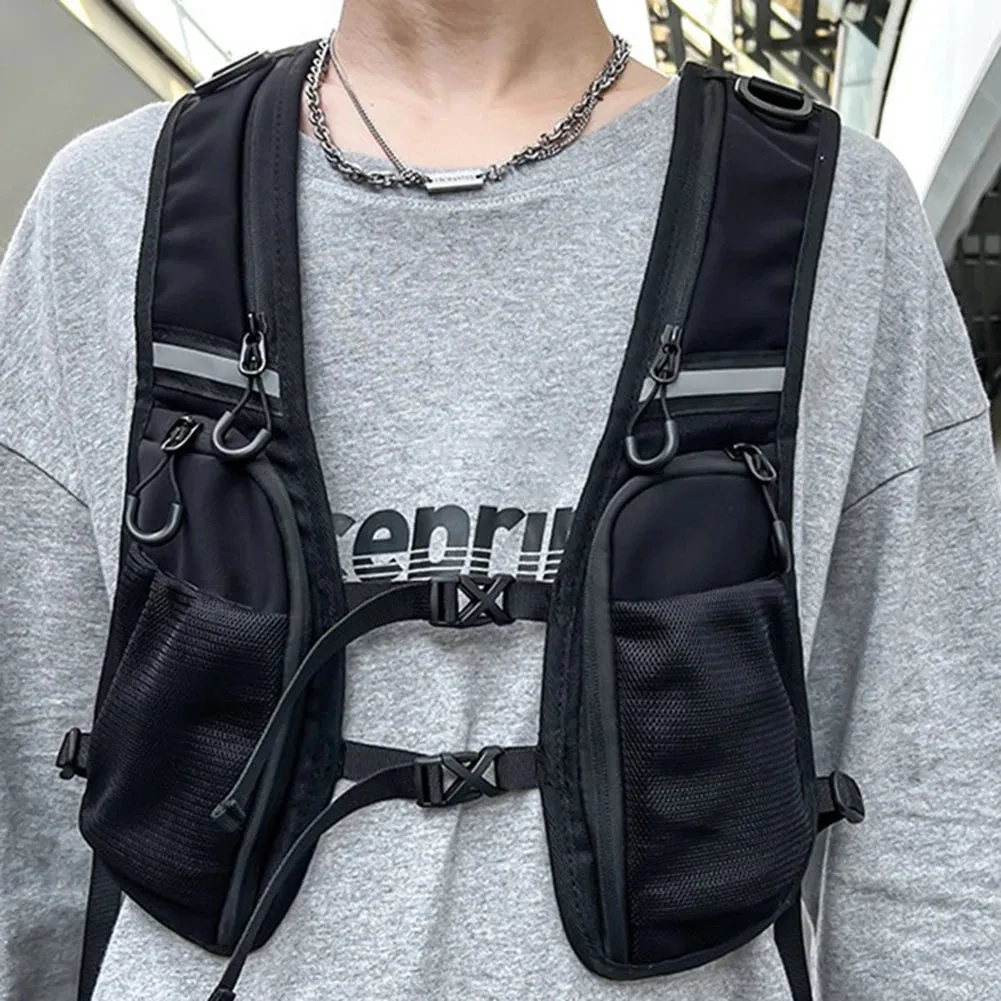 Reflective Storage Backpack Vest