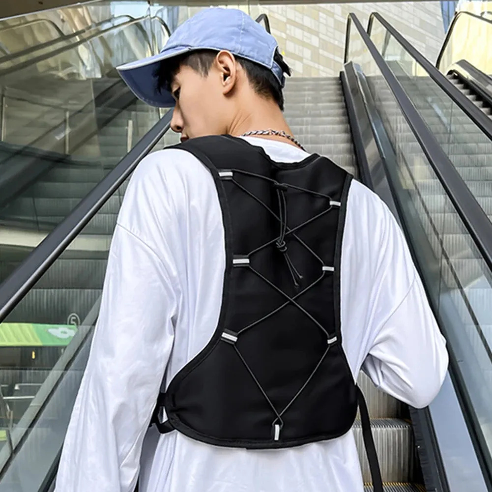 Reflective Storage Backpack Vest