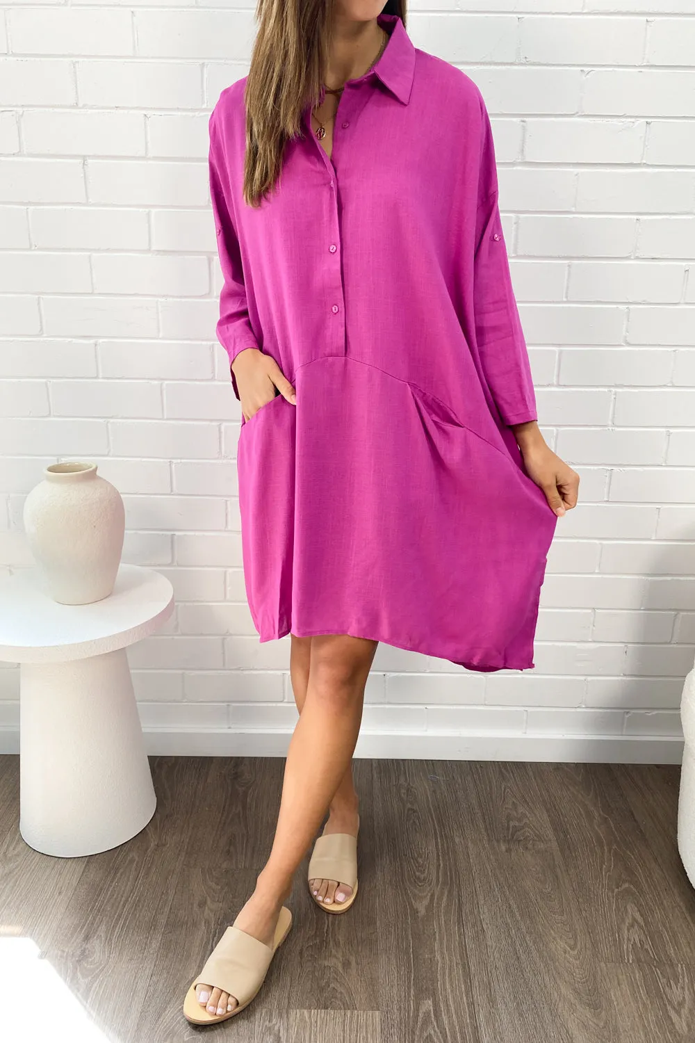 Selena Shirt Dress