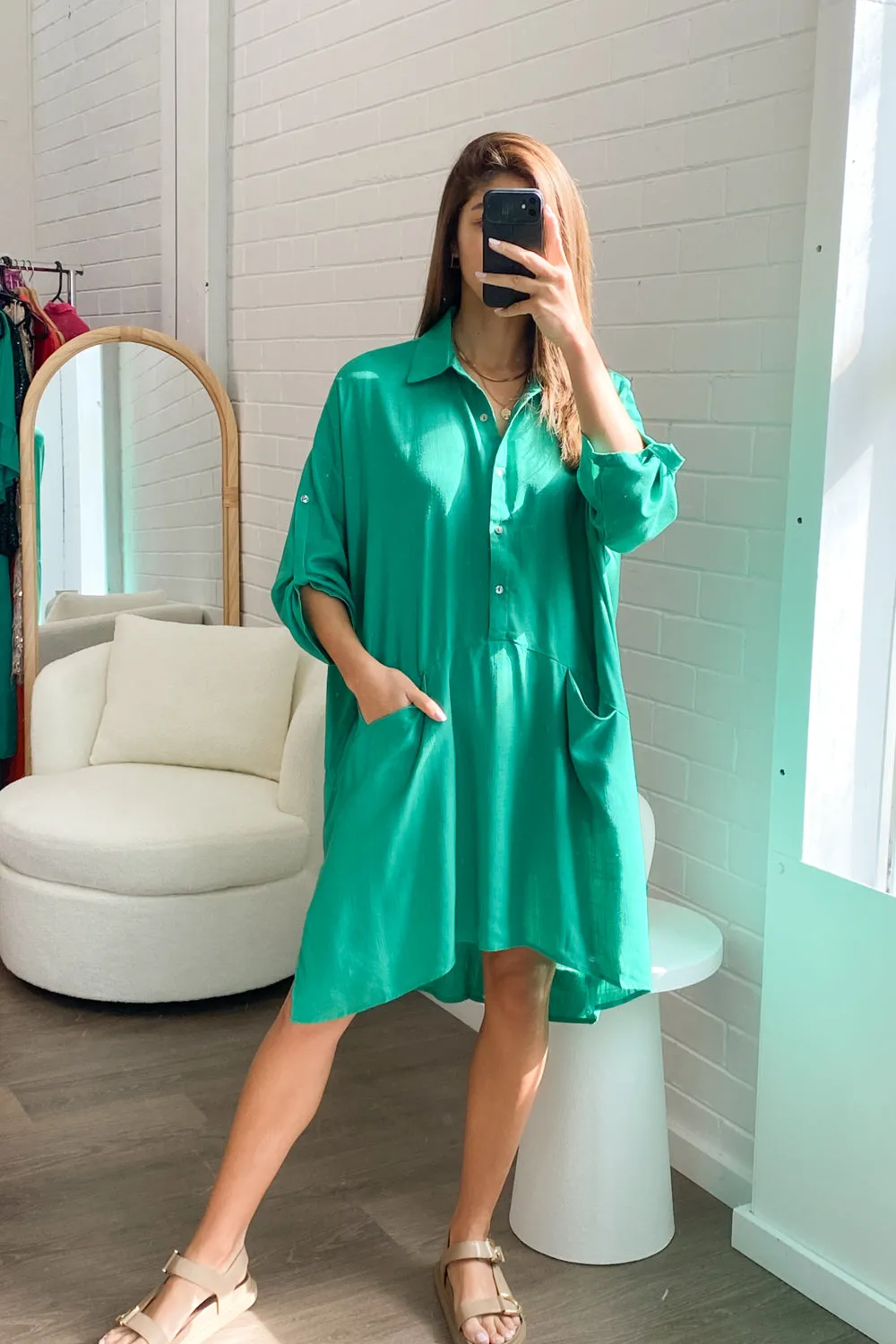 Selena Shirt Dress