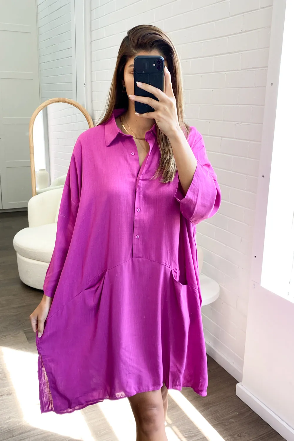 Selena Shirt Dress